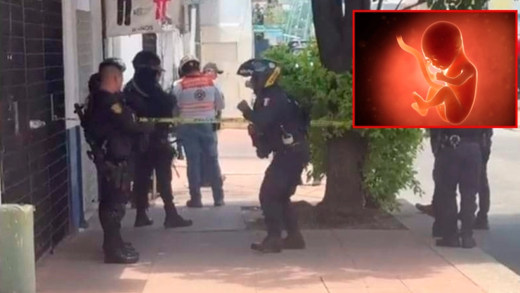 Feto en baños de Tuxtla Gutiérrez