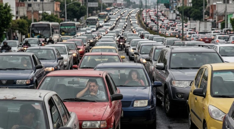 El tráfico en la CDMX