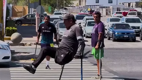 Futbolistas con discapacidad en Culiacán