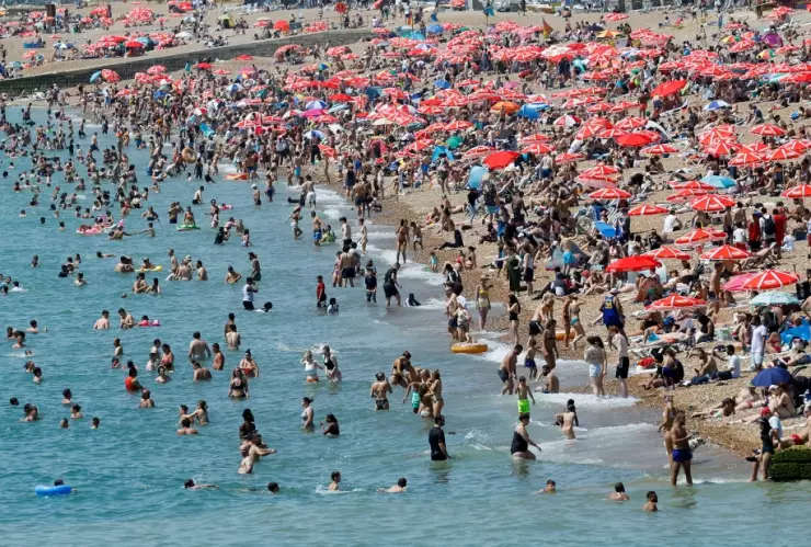 Gran Bretaña temperatura