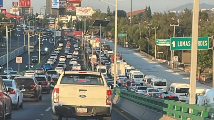 Reporte vial de la México-Querétaro hoy 14 de abril