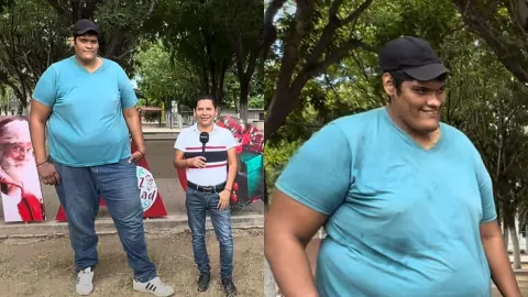 Leonel Campas, el hombre más alto de Sinaloa