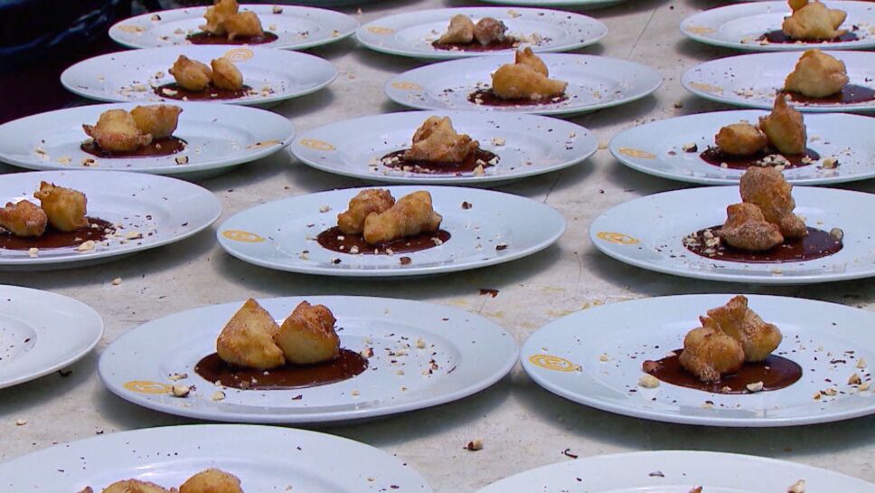 Buñuelos azteca