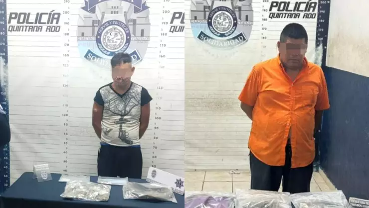 Autoridades detienen a dos hombres por presunta distribución de drogas en Solidaridad