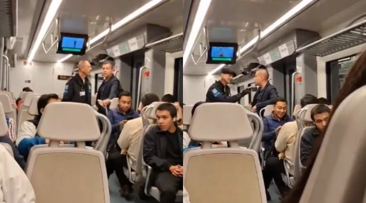 Agresión tren interurbano