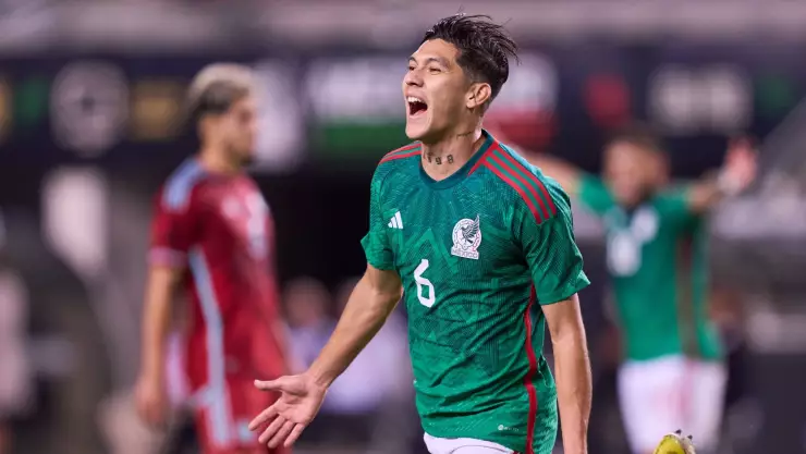 Gerardo Arteaga con la Selección Mexicana
