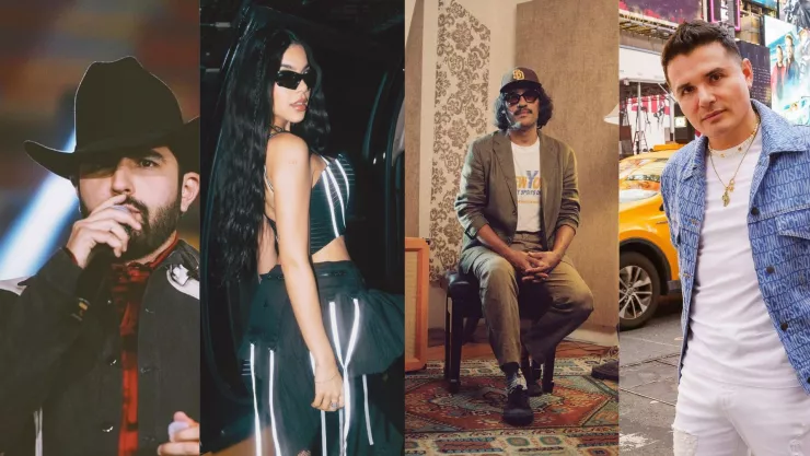 Sinaloenses nominados al Latin Grammy 2023.