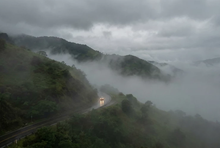 Clima Chiapas con neblina