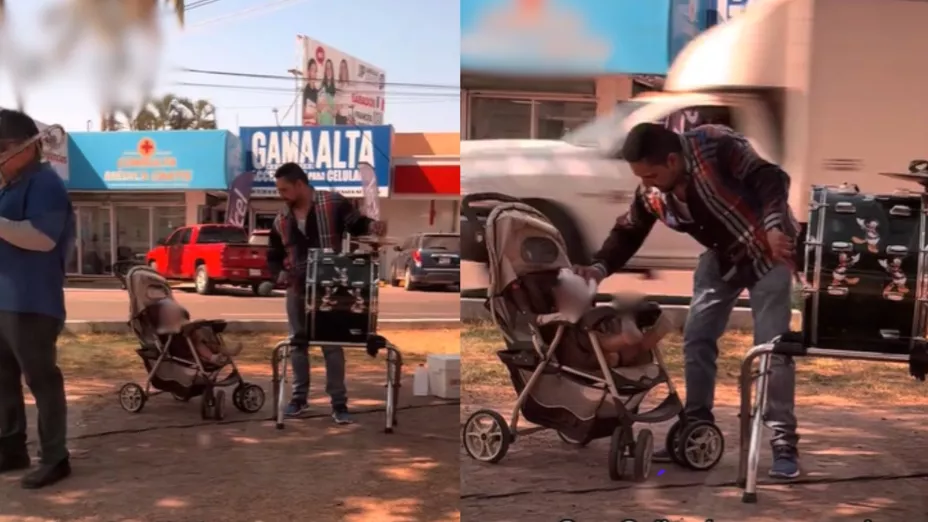 Papá músico en Culiacán