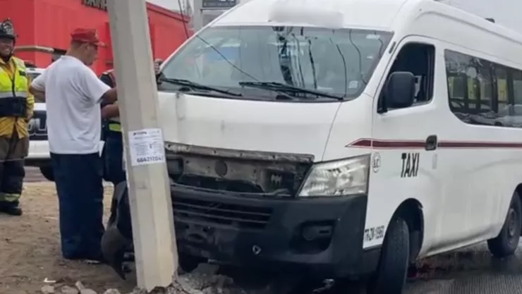 Autoridades investigan accidente de transporte público en Tijuana esta mañana