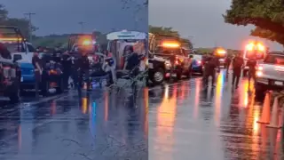 Accidente en carretera Paso del Toro, Veracruz