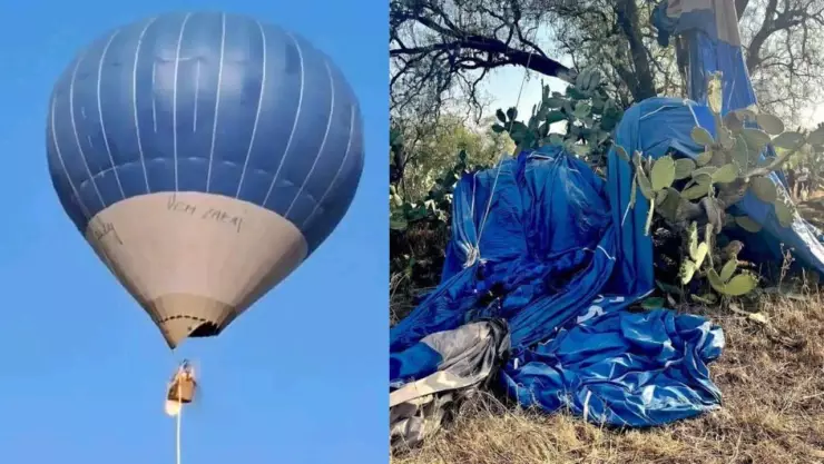 Accidente en globo aerostático_ Regina no sabe que sus papás murieron