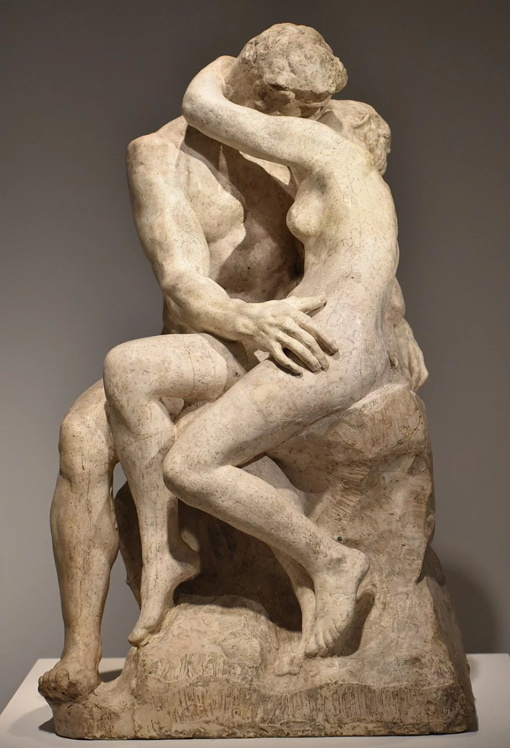 Auguste Rodin, “El beso”, 1889.