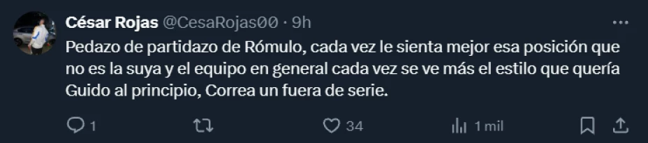 Elogios aficionados de Tigres