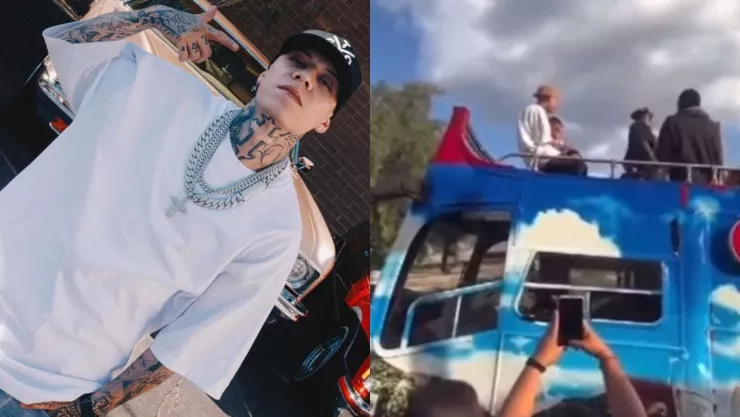 VIDEO | Graban el momento exacto en que el autobus donde viajaba Santa Fe Klan y su equipo se desbarranca en Guanajuato