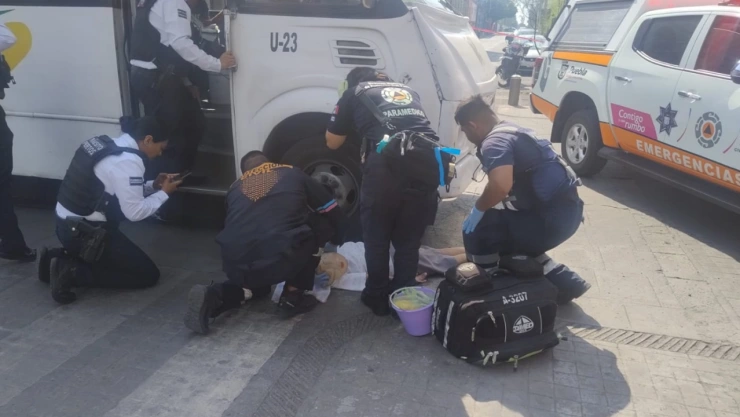 anciana atropellada centro histórico puebla ruta 12
