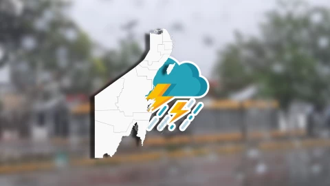Estos son los MUNICIPIOS en los que LLOVERÁ hoy 8 de marzo de 2026 en Quintana Roo.webp