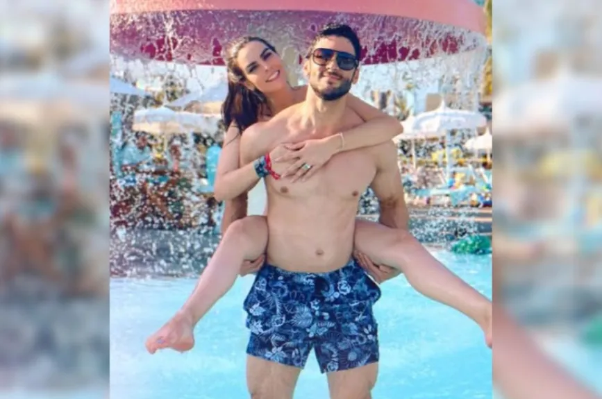 Kike Mayagoitia y Cynthia de la Vega