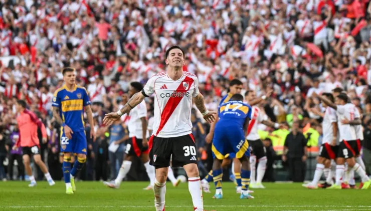 Franco Mastantuono con River Plate