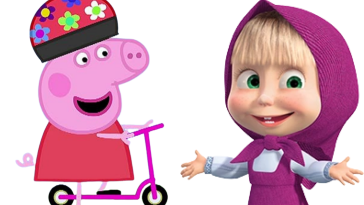 Peppa Pig Masha y el Oso