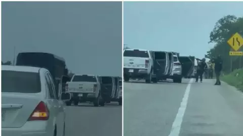 VIDEO_ Secuestran a trabajadores de la SSyPC de Chiapas en plena vía.jpg