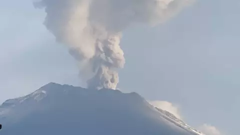 Volcán Popocatépetl hoy 24 de mayo de 2023