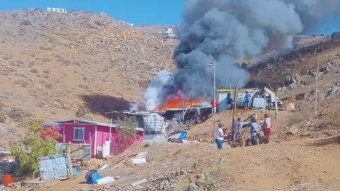 Bomberos atienden emergencias en Ojo de Agua y Terrazas del Valle sin heridos