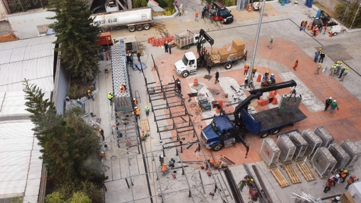 CFE construirá en ocho días subestación para restablecer suministro en el Metro