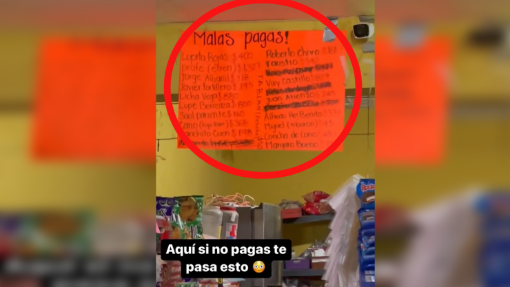 Lista de mala paga