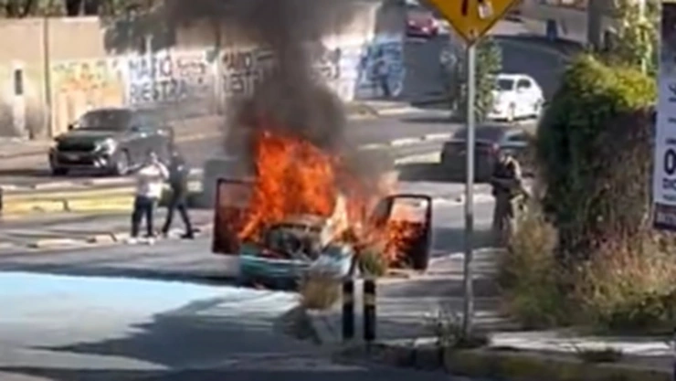 Reportan incendio se registra en la 11 Sur hoy 30 de noviembre de 2024