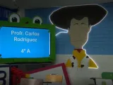 Profe Chido decora salón de clases de Toy Story en Juárez