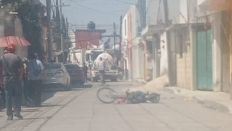 Fue asesinado cuando circulaba en su bici en calle de Santa Ana Xalmimilulco
