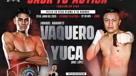 Vuelve el boxeo EN VIVO