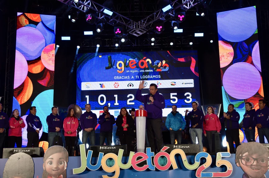 Gracias a tu apoyo, Juguetón Azteca superó la meta
