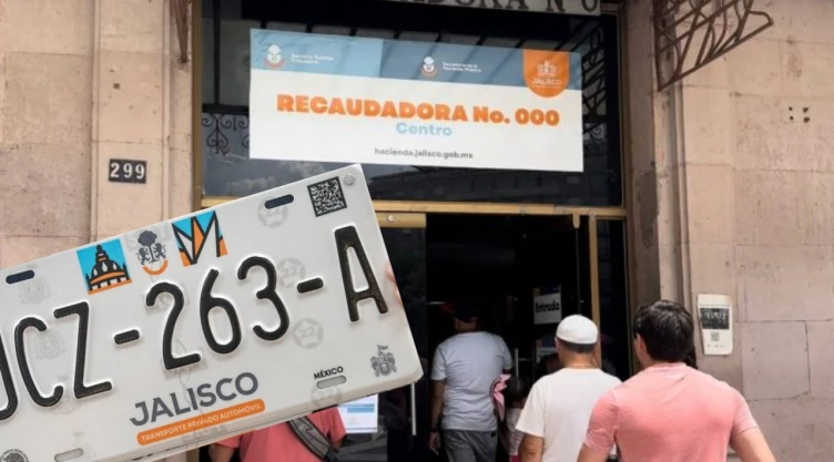 Multas por circular con placas vencidas en Jalisco a partir de junio