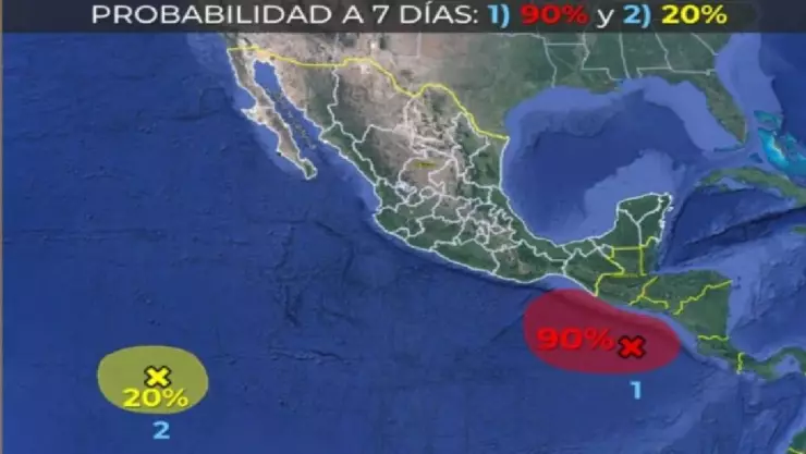Pilar sería el nuevo ciclón tropical que amenace a México