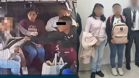 Regresan mochila estudiantes víctimas de asalto transporte Edomex