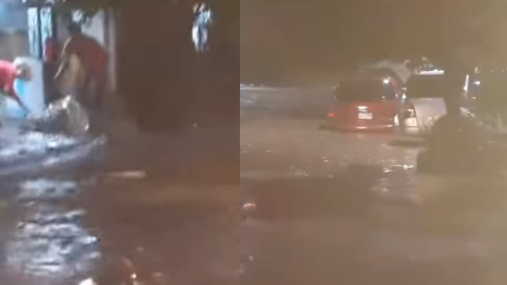 Desbordamiento del Río Potinaspak