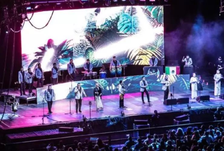 Así se vivió el concierto de Los Ángeles Azules en Reforma