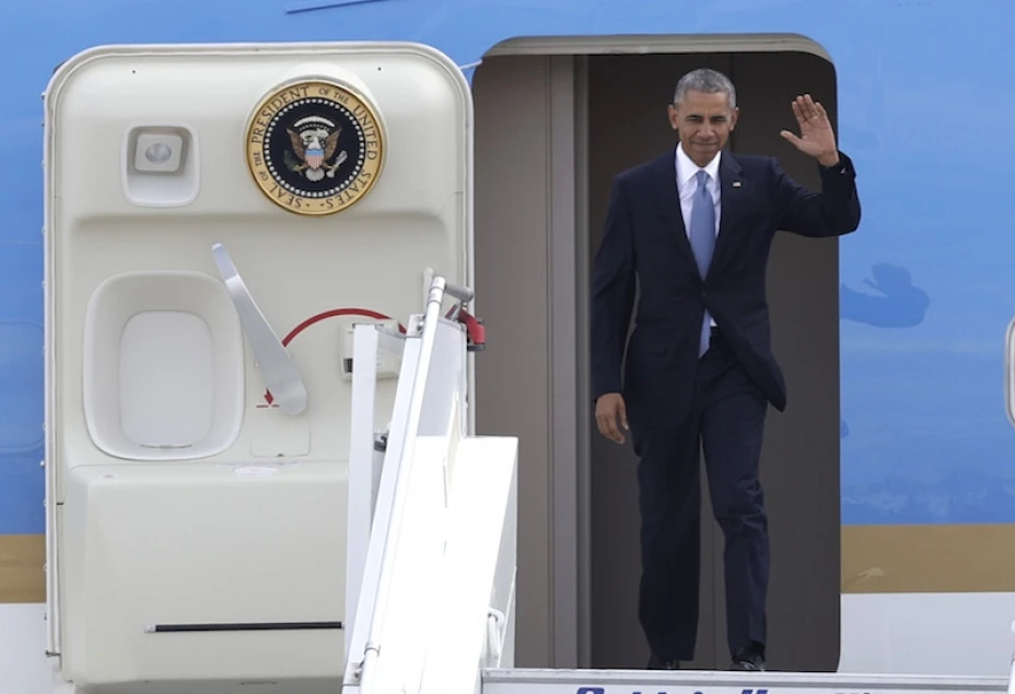 Obama en Grecia