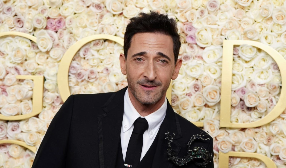 Adrien Brody The Brutalist Golden Globes 2025