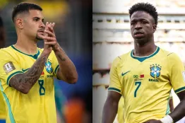 Mientras Vinícius Jr. gana 25 millones, el salario de Bruno Guimarães jugando el Mundial 2026