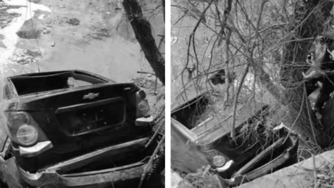 Tragedia en Aguascalientes: ¡Accidente Fatal! Tres muertos ahogados tras volcar auto en río