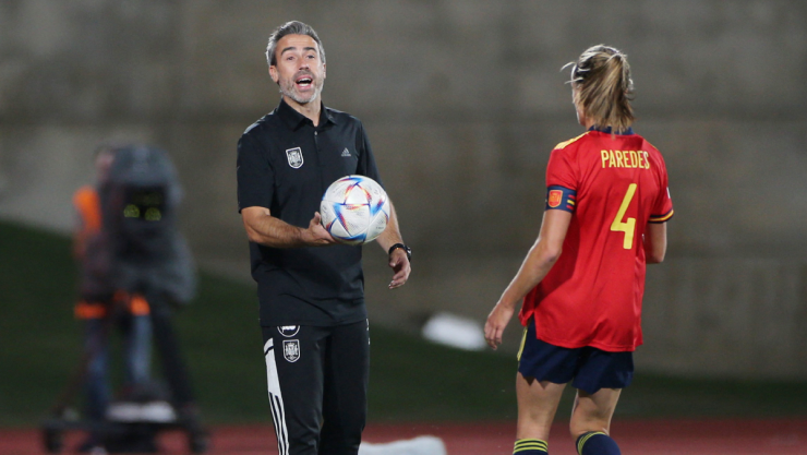 Jorge Vilda, técnico de la selección española femenil