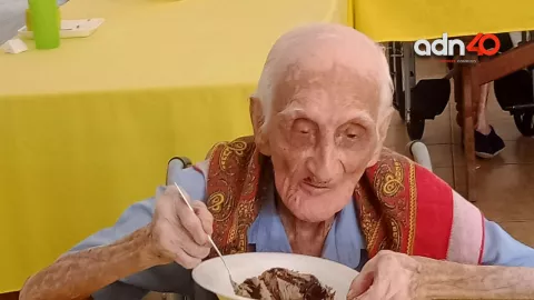 Abuelito cumple 114 años de edad
