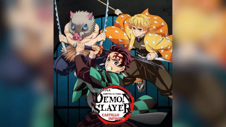 Demon Slayer: Castillo Infinito póster oficial