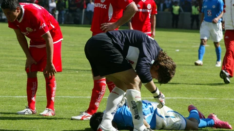 César Villaluz, Toluca vs Cruz Azul