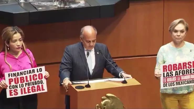 Senadores de Morena y sus aliados consumaron el atraco contra el pueblo mexicano