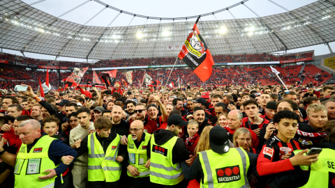 Aficionados del Bayer Leverkusen