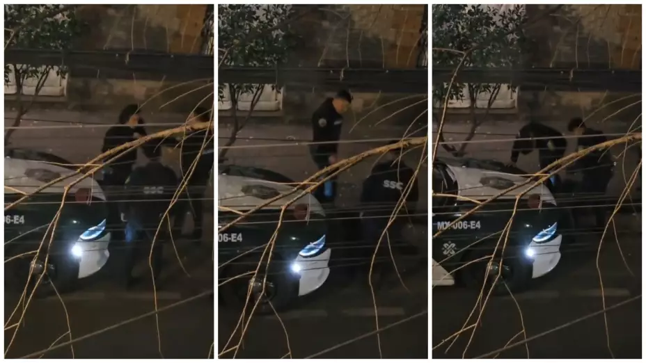 Policías de CDMX fueron grabados pegándole a un hombre en la colonia Roma.